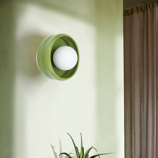 Rund Væglampe Circo Design - Moderne Belysning Til Stue 7
