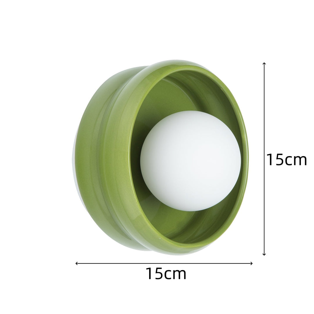 Rund Væglampe Circo Design - Moderne Belysning Til Stue 9