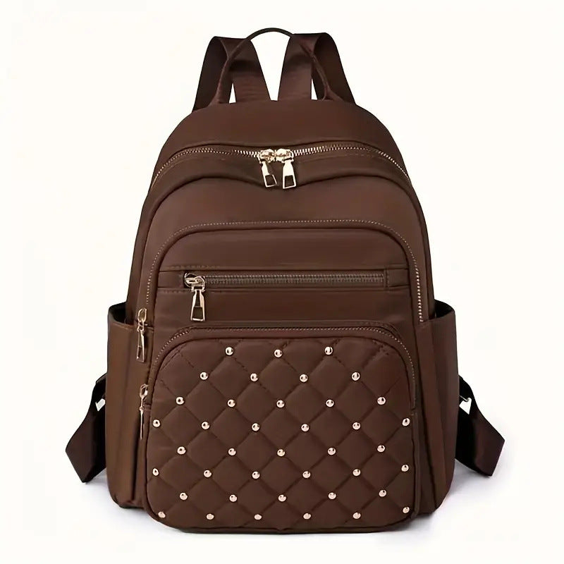 Rygsæk Dame Multi-Pocket Moderne Design 6