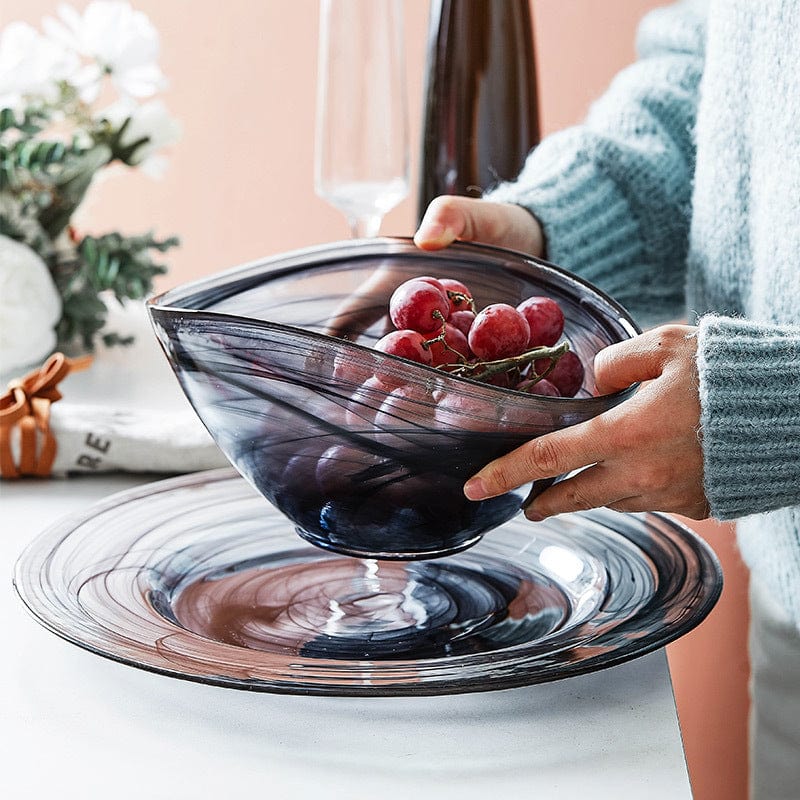 Salatskål Uregelmæssig Design til Servering af Salater og Snacks 0