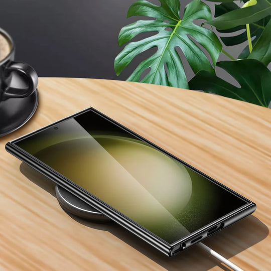 Samsung Galaxy S24/S25 Læder Etui med Fuld Beskyttelse 1