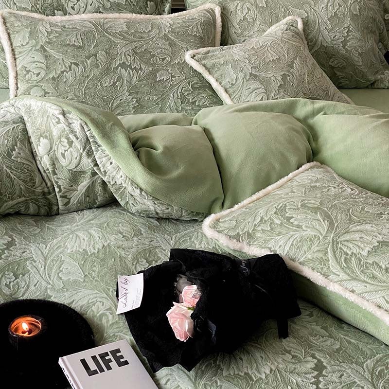 Sengetøjssæt til kvinder Jacquard Paisley Design 4