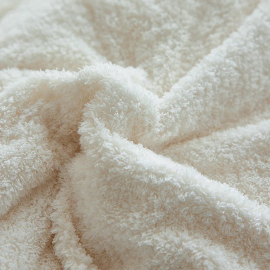 Sengetøjssæt til kvinder med teddyfleece og broderi 4