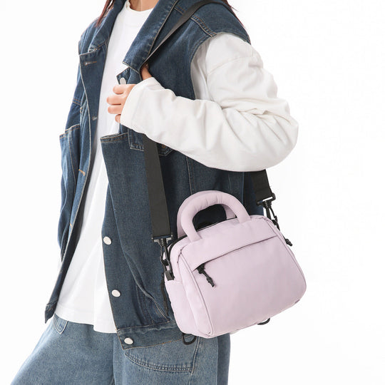 Skuldertaske Mænd Kompakt Crossbody Design 2