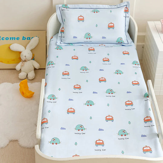 Småbørns Sengetøjssæt med Kaninprint og Åndbar Percale 1
