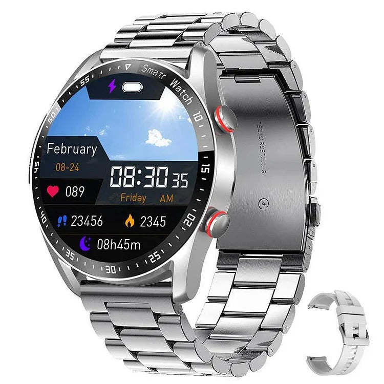 Smartwatch med Blodsukkerovervågning og Pulsmåling 5