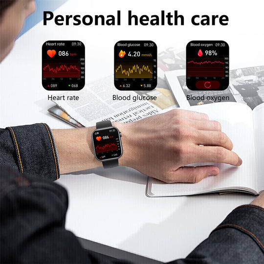 Smartwatch med Fitness Tracker og Sundhedsovervågning 1