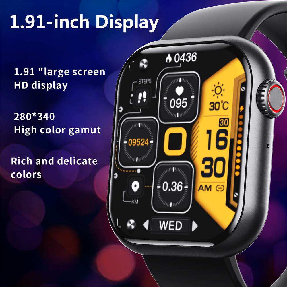 Smartwatch med Fitness Tracker og Sundhedsovervågning 5