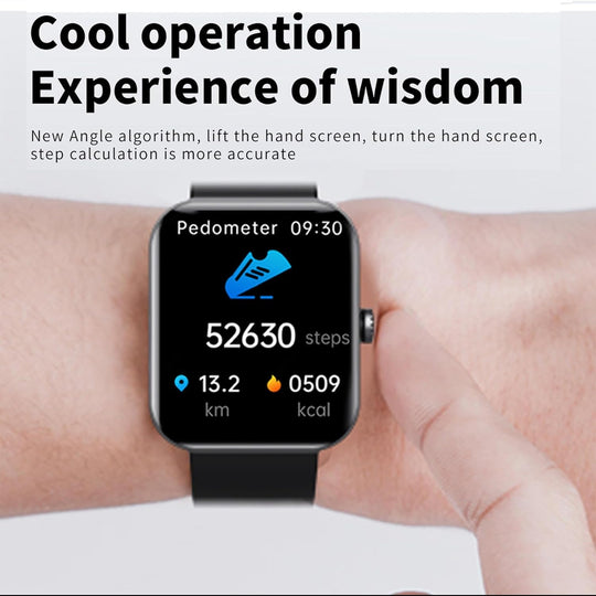 Smartwatch med Glukoseovervågning og Aktivitetssporing 6