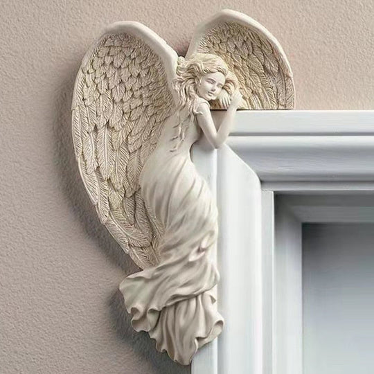Sød Engel Ramme Vinkel Statue