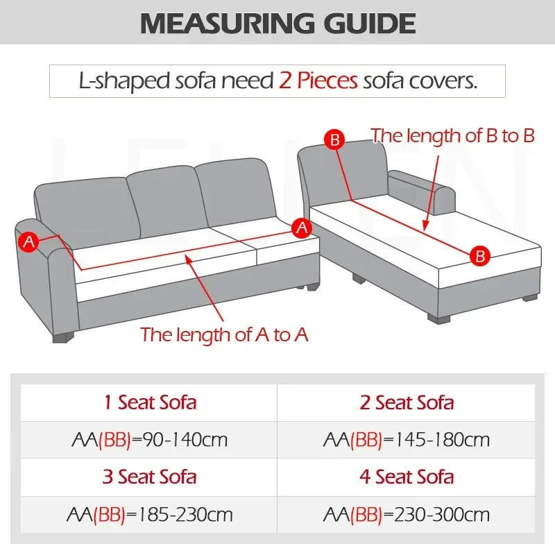 Sofa Cover Skræddersyet Fit 4