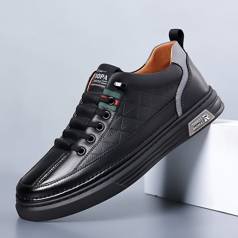 Sorte Herre Sneakers Casual Stil Moderne Design 4