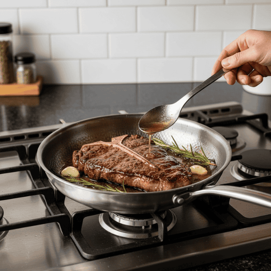 Stegepande til alle komfurer med non-stick belægning 0
