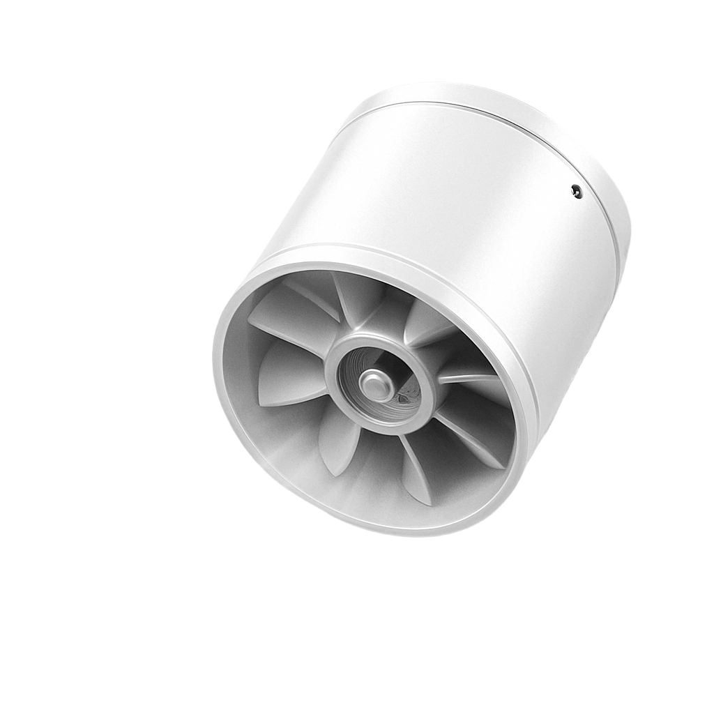 Støjsvag Ventilator til Indendørs Udsugning 8