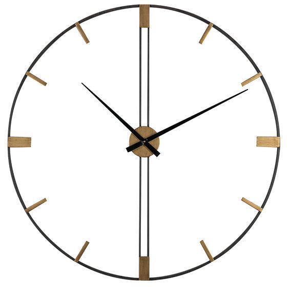 Stort Vægur med Tal til Stuen - Moderne Design 60 cm 4