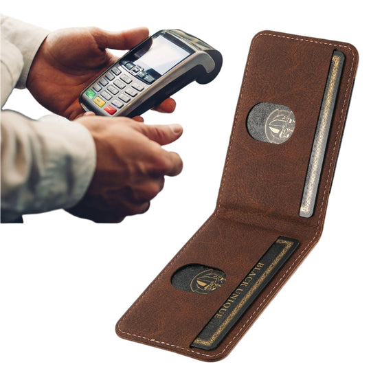 Telefoncover med Kaartholder i Læder 6