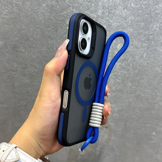 Telefoncover til iPhone med Lanyard og Magnetisk Design 4