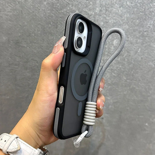 Telefoncover til iPhone med Lanyard og Magnetisk Design 7
