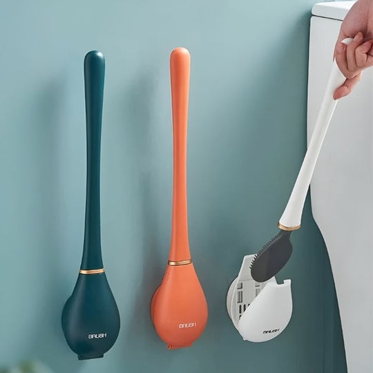 Toiletbørste med Innovativ Holder 0