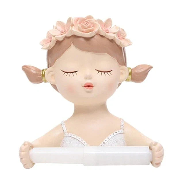 Toiletpapirholder med Fantasifuldt Design til Bad 0