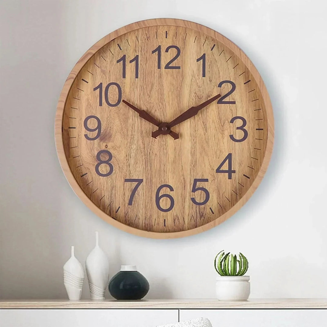Trævægur i minimalistisk design 0