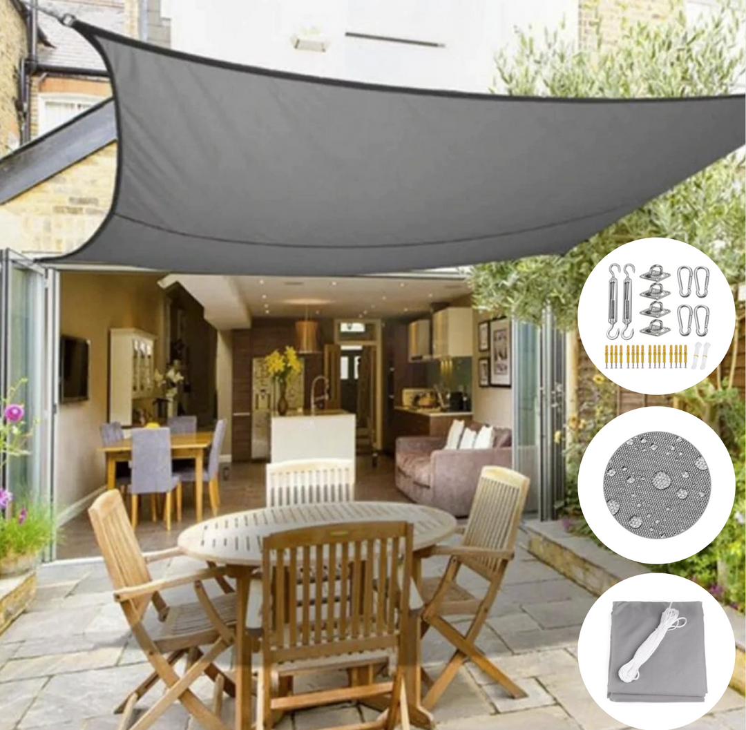 Udendørs Skyggeklud Vandafvisende UV-Beskyttende til Terrasse og Have 1