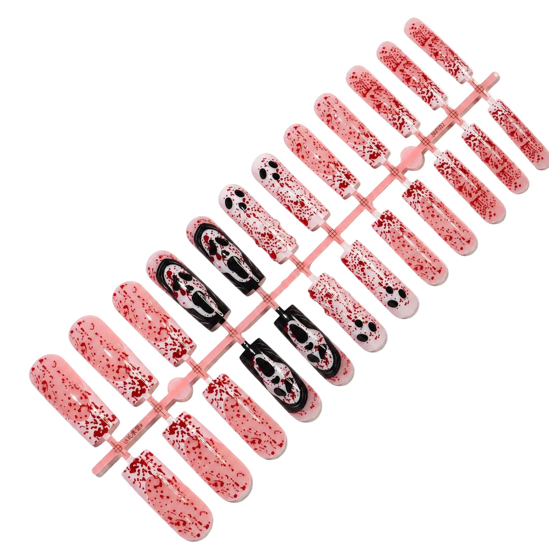 Unikke Press-On Negle Sæt Kreativ Nail Art 5