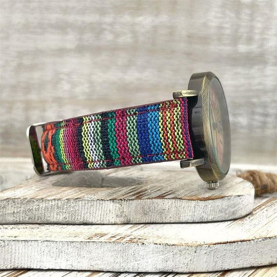 Unisex Armbåndsur med Flettet Design 1
