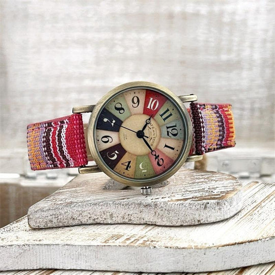 Unisex Armbåndsur med Flettet Design 4