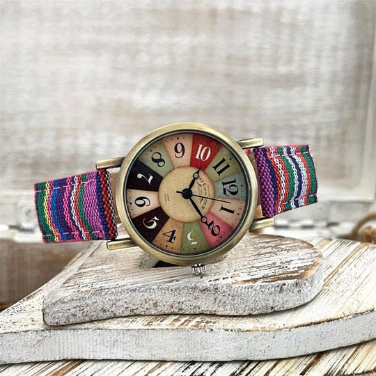 Unisex Armbåndsur med Flettet Design 5
