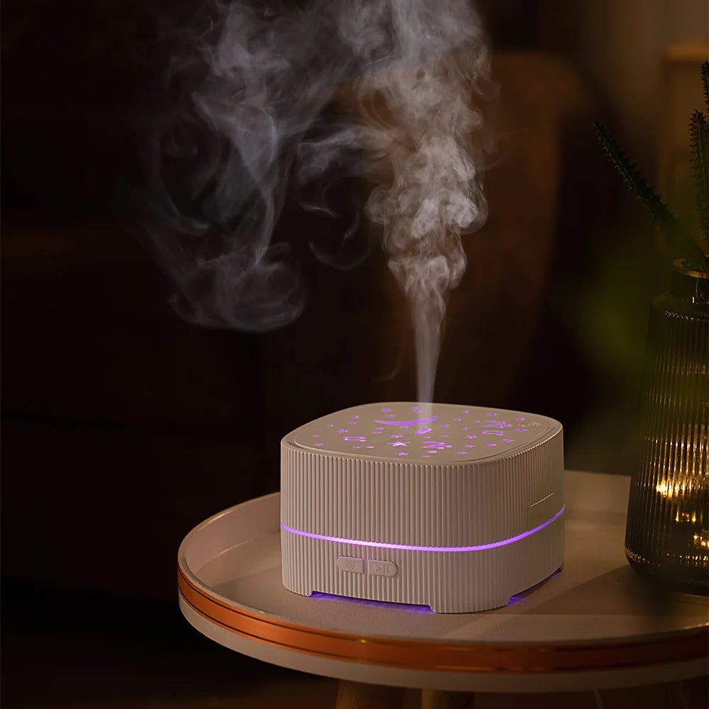 Unisex Aroma Diffuser med Bluetooth-højttaler og Stor Kapacitet 2