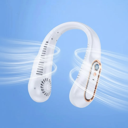 Unisex Bærbar Halsventilator Med Justerbar Luftstrøm 6