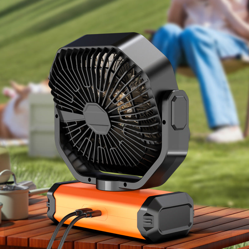 Unisex Bærbar Ventilator Med Flere Hastighedsindstillinger 2