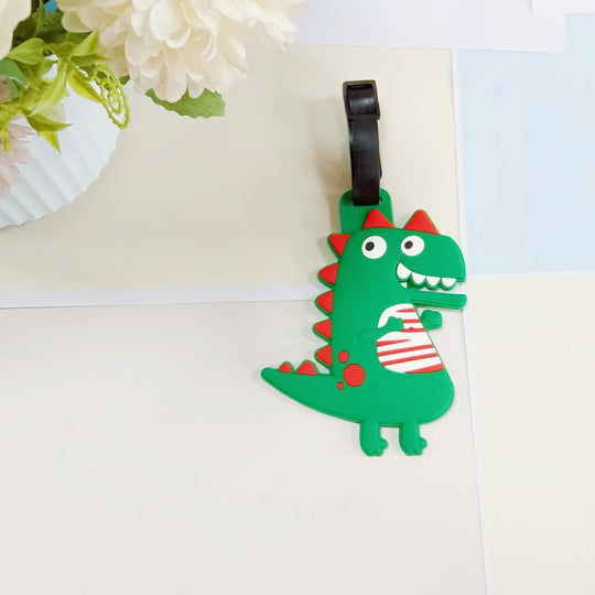 Unisex Bagagemærke med Flamingo Design 8