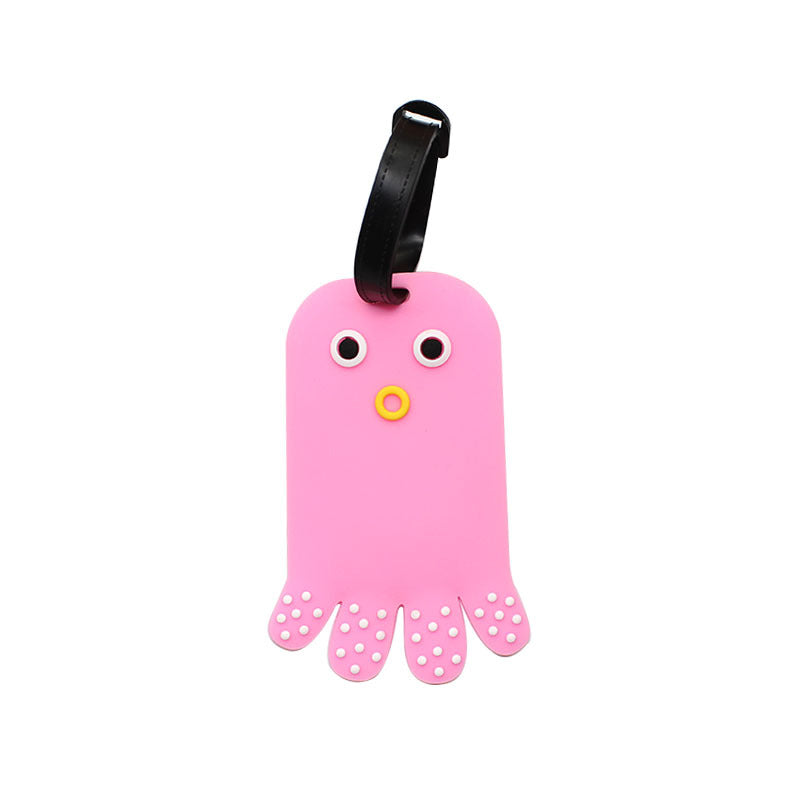 Unisex Bagagemærke med Kreativt Blækspruttedesign 0