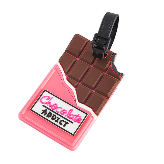 Unisex Bagagemærke med Kreativt Chokolade Design 5