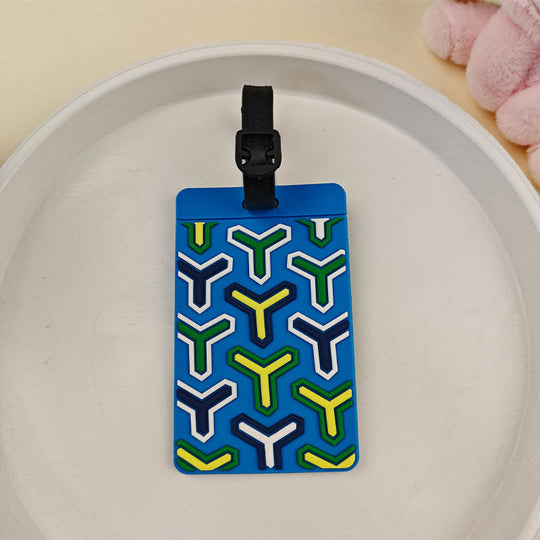 Unisex Bagagemærke med Kreativt Mønster og Justerbar Rem 0