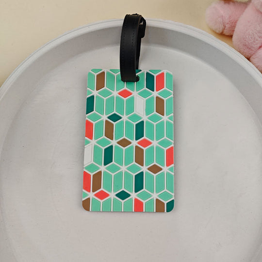 Unisex Bagagemærke med Kreativt Mønster og Justerbar Rem 7