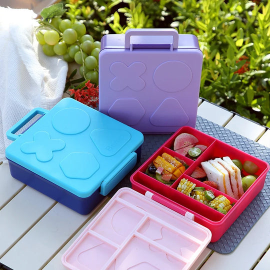Unisex Bento-madkasse med interaktivt design og flere former 1