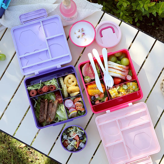 Unisex Bento-madkasse med interaktivt design og flere former 2