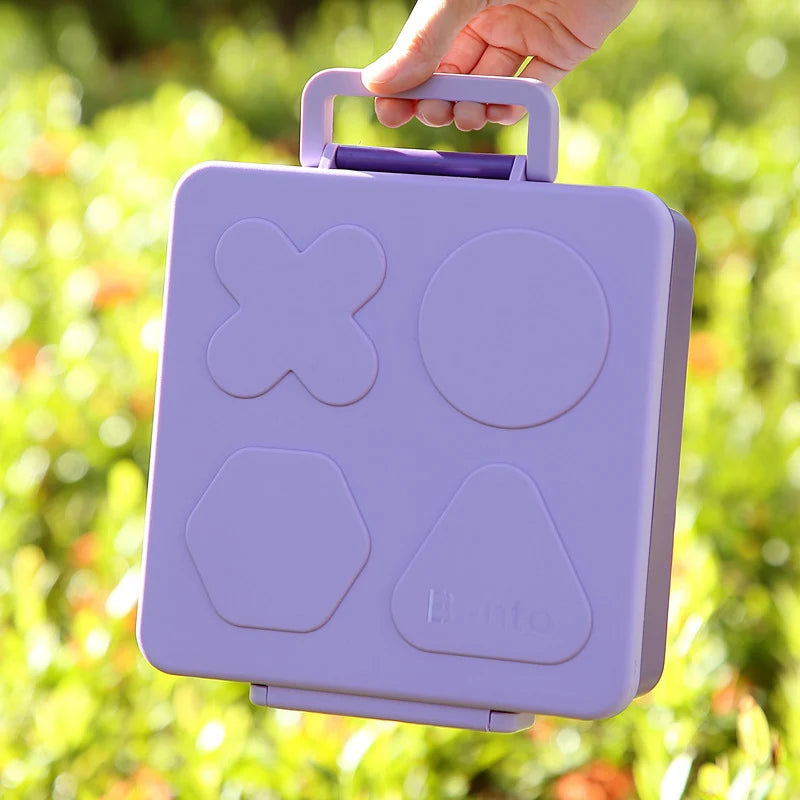Unisex Bento-madkasse med interaktivt design og flere former 4