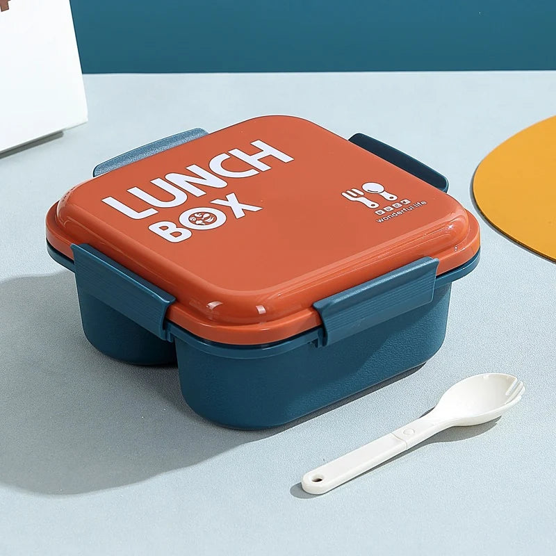 Unisex Bento Box med Flere Rum til Madopbevaring 7