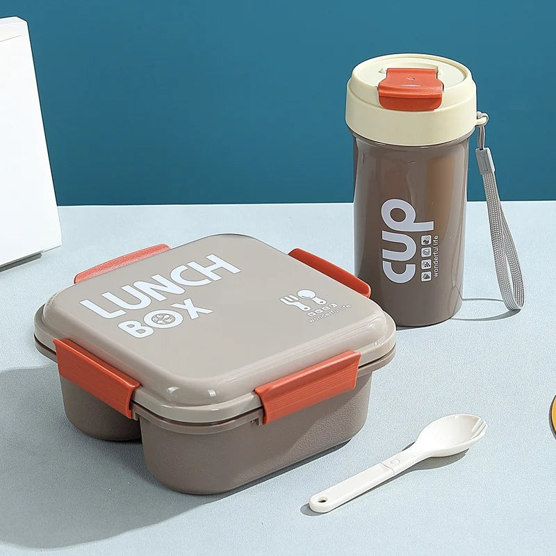 Unisex Bento Box med Flere Rum til Madopbevaring 9