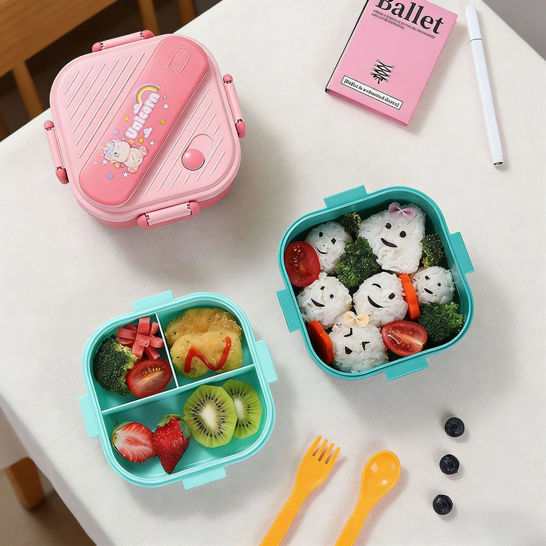 Unisex Bento Madkasse Med Figurdesign 0