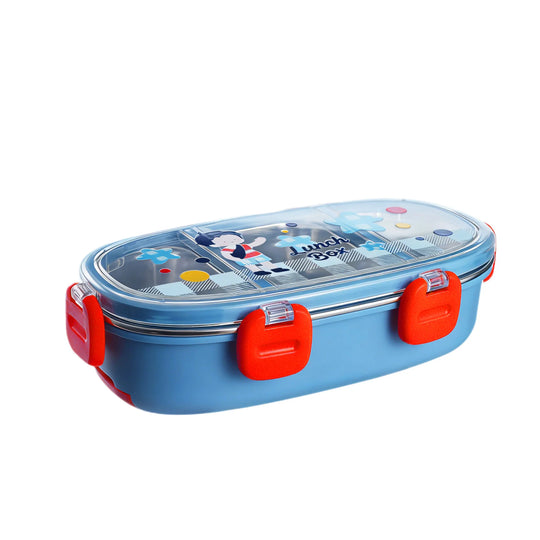 Unisex Bento Madkasse Med Flere Rum og Sjovt Design 5