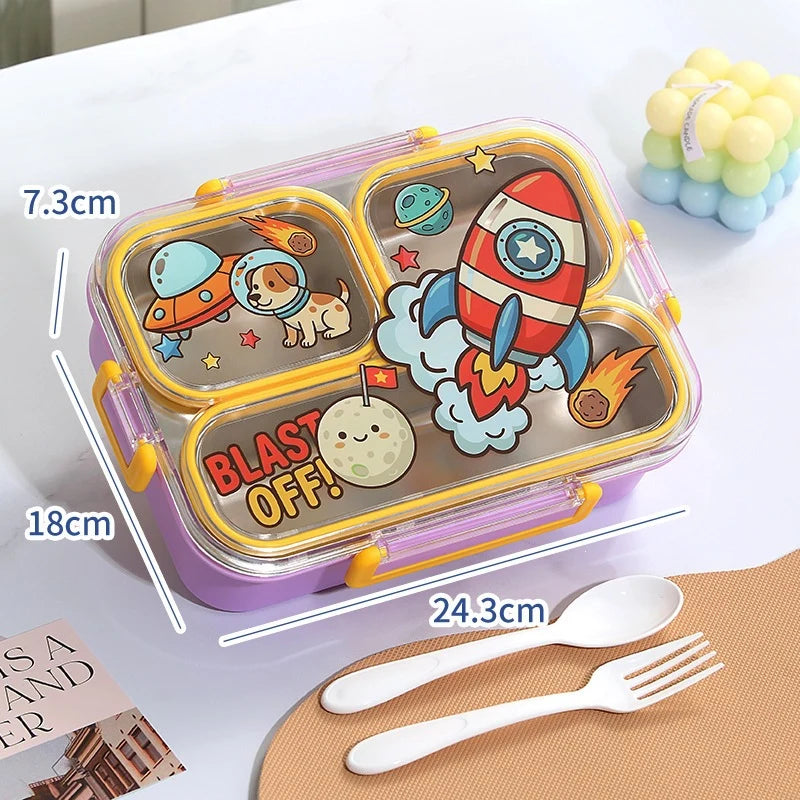 Unisex Bento Madkasse Med Tegneserie Tema 5