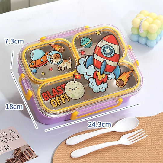 Unisex Bento Madkasse Med Tegneserie Tema 5