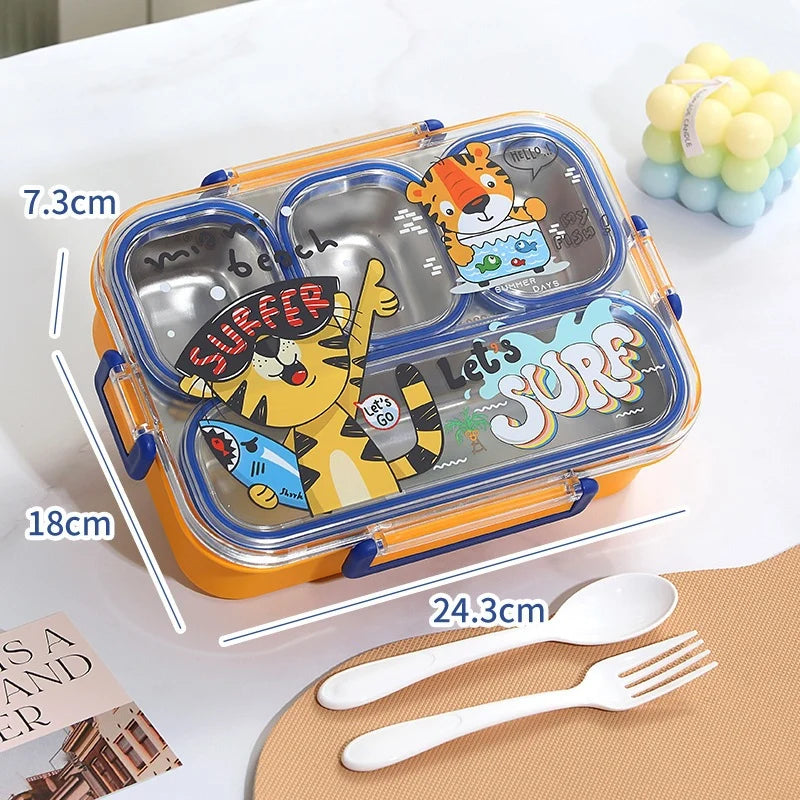 Unisex Bento Madkasse Med Tegneserie Tema 7