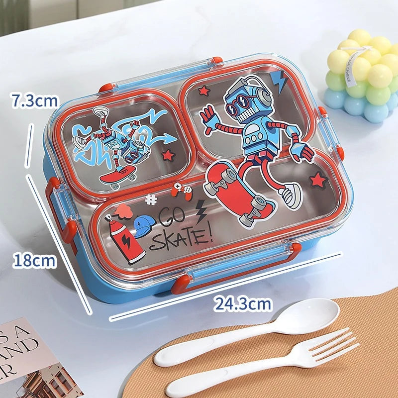 Unisex Bento Madkasse Med Tegneserie Tema 8