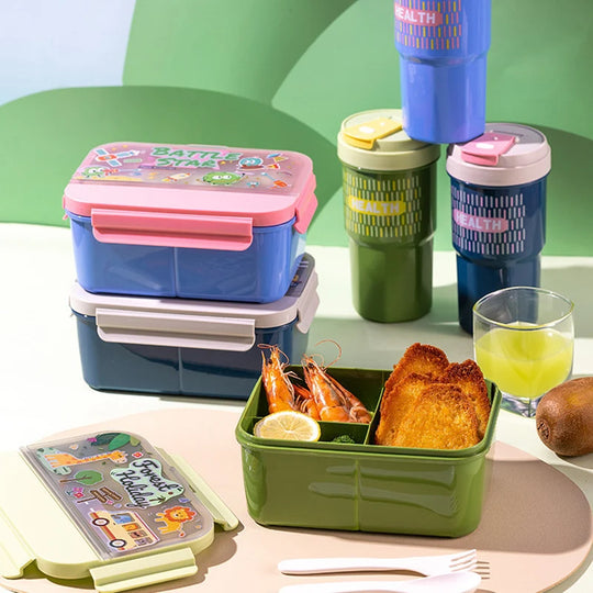 Unisex Bento Madkasse Multifunktionel Design 17